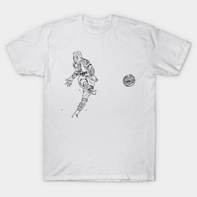 Newcastle United Kieran Trippier Free Kick T-Shirt by DustedDesigns